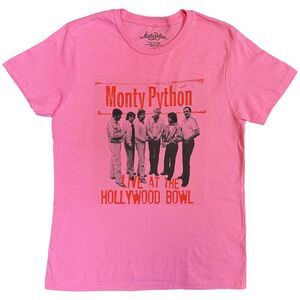 Monty Python Womens/Ladies Hollywood Bowl T-Shirt / Pink